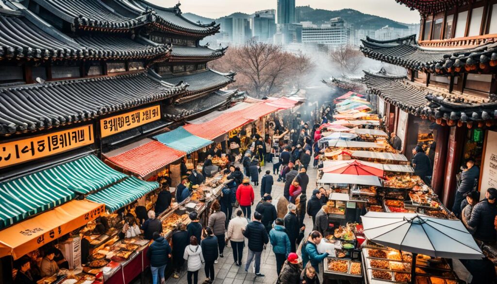 A Taste of Local Ambiance in Seoul Food Restaurants