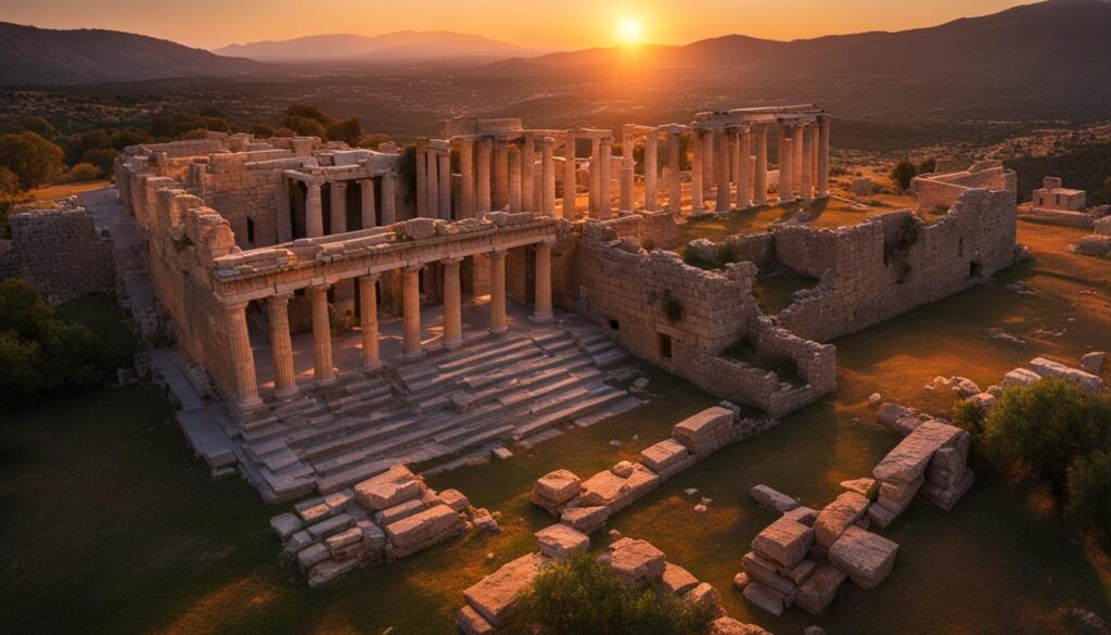 ancient ruins in Greece