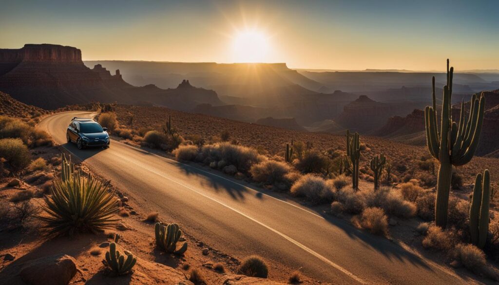 desert solo road trip