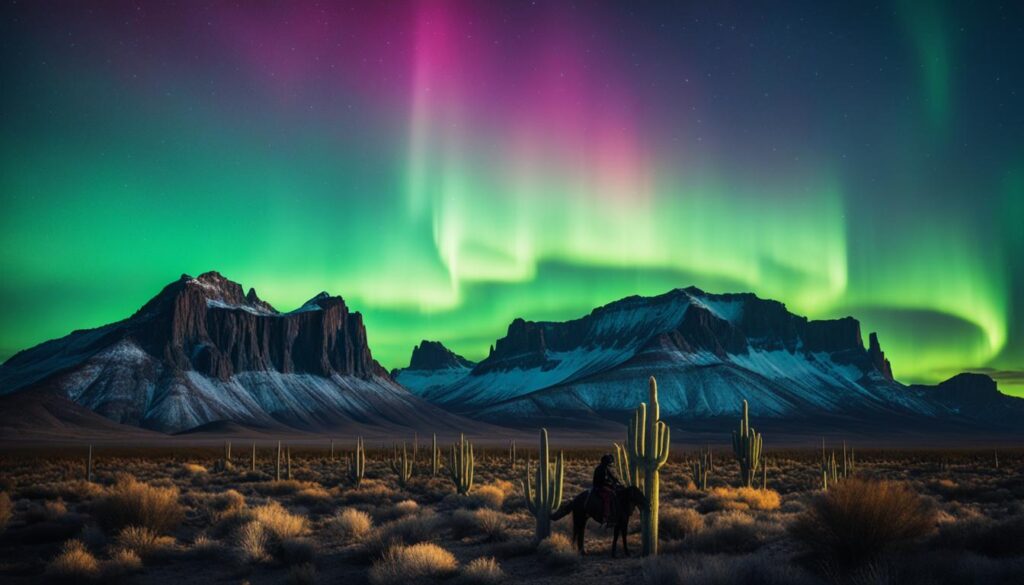 northern lights in unlikely destinations