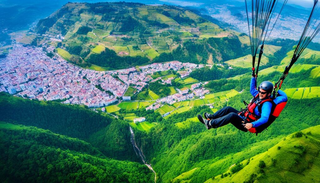 paragliding in Shillong