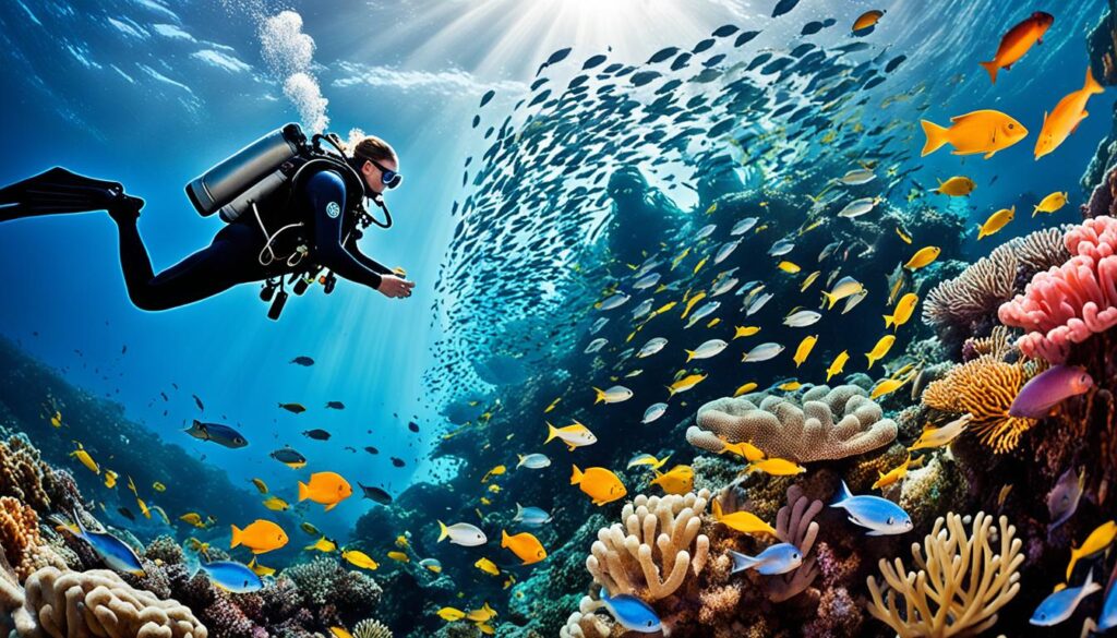 scuba diving adventure