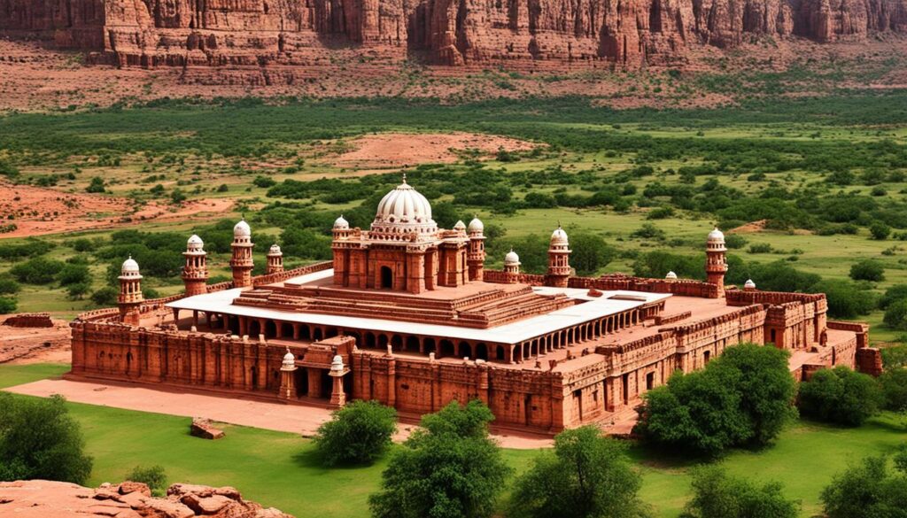 temples and mosques in gandikota