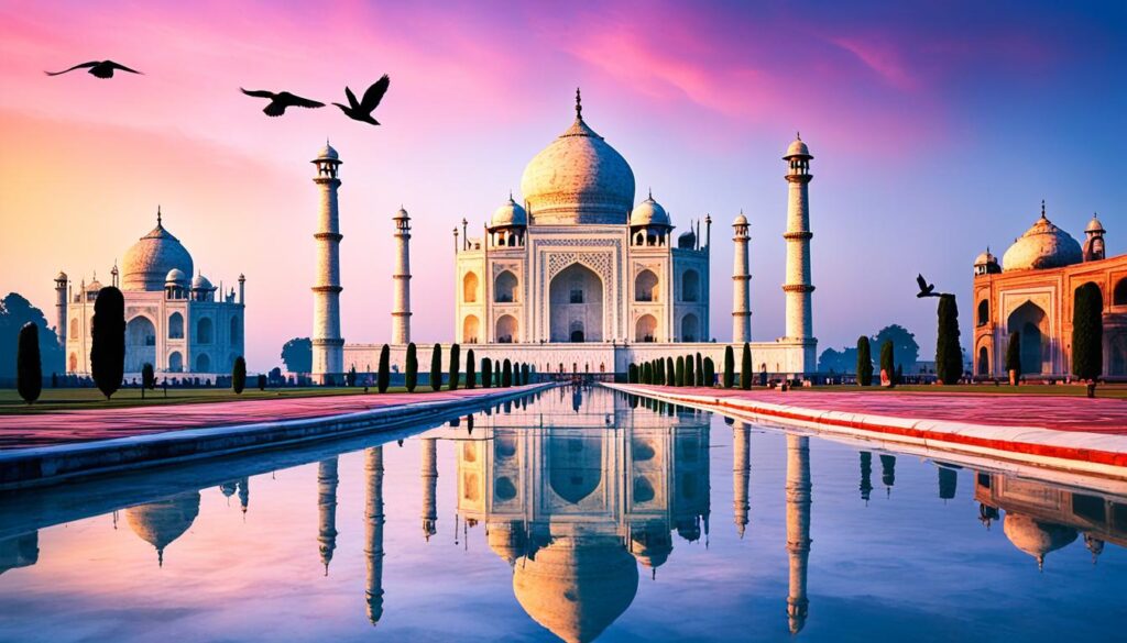 Taj Mahal sunrise