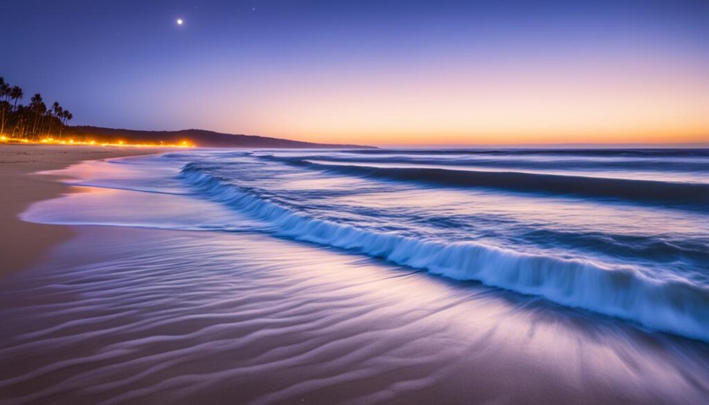 glowing sands of India