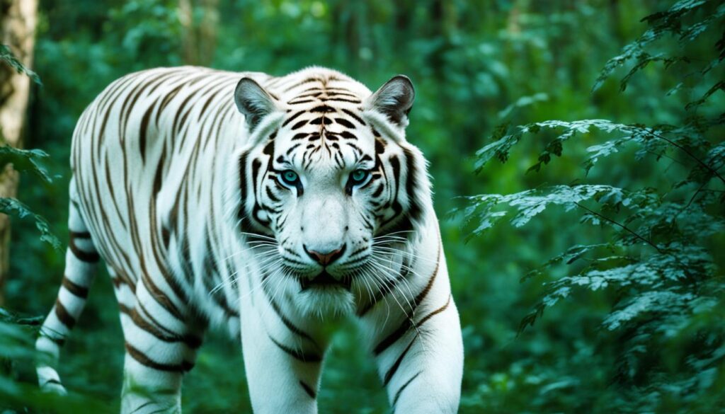 Capturing the elusive white tiger in India