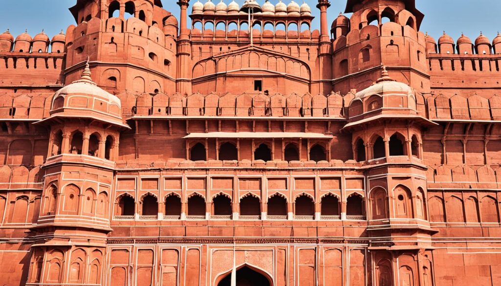 red fort delhi